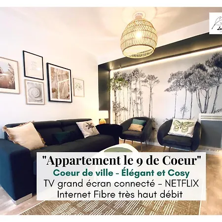 Le 9 De Coeur - 2 Chambres - 6 Couchages Arras Extérieur photo