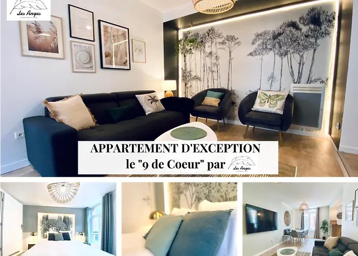 Le 9 De Coeur - 2 Chambres - 6 Couchages